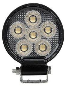 LED Bodové svietidlo pre automobil BLACK LED/24W/10-30V IP69 5700K zaokrúhlený