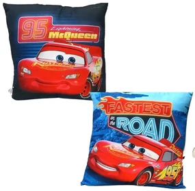 Detský dekoračný vankúš Cars 40x40 cm Setino