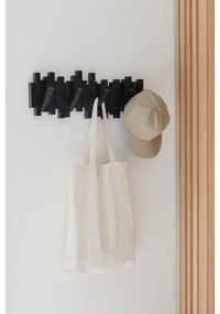 Čierny plastový nástenný vešiak Sticks - Umbra