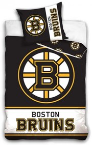 NHL Mikroplyšové obliečky Boston Bruins 140x200/70x90 cm