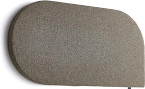 Akustický panel POLY, tvar kvapky, 600x1200x56 mm, nástenný, hnedá