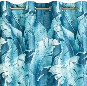 ZATEMŇOVACÍ ZÁVES NA KRÚŽKOCH LISBON 140X250 CM VZOROVANÁ