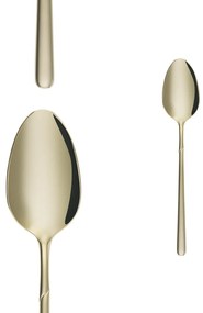 Príborový set 16 ks – Kyoto PVD Champagne pieskovaný - 103592