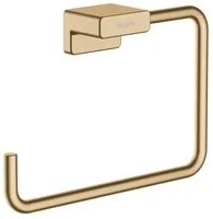 Držiak uterákov Hansgrohe AddStoris vo farebnom prevedení kartáčovaný bronz 41754140