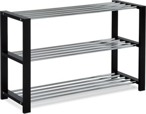 Botník drevo/kov 83168-12 Farba: Čierna