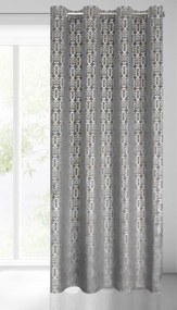 ZATEMŇOVACÍ ZÁVES NA KRÚŽKOCH LAURA 140X250 CM SIVÁ