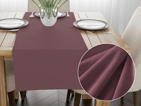 Biante Zamatový behúň na stôl SV-019 Svetlé bordó 45x140 cm