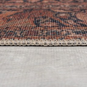 Vínovočervený prateľný koberec 190x290 cm Nico Global – Flair Rugs