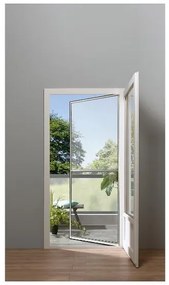 Livarno home Hliníková sieťka proti hmyzu na dvere, 100 x 210 cm (biela)  (100387366)