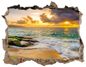 Fotoobraz díra na stěnu Sunset sea nd-k-98743273