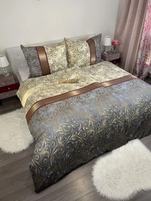 Obliečky bavlnené Charlote TiaHome - 1x Vankúš 90x70cm, 1x Paplón 140x200cm