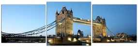 Obraz na plátne - Tower Bridge - panoráma 530D (150x50 cm)