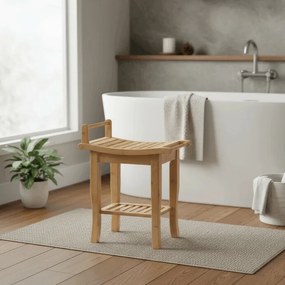 Stolička B063 NAT, bambus