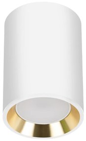 Bodové svietidlo CHLOE 1xGU10/35W/230V okrúhly biela/zlatá