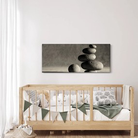 Obraz - Šedé kamene (120x50 cm)
