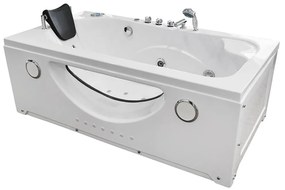 M-SPA - Kúpeľňová vaňa SPA s hydromasážou 168 x 86 x 60 cm