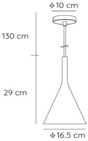 Lucide 35406/16/31 - Závesné svietidlo GIPSY 1xE27/40W/230V biele