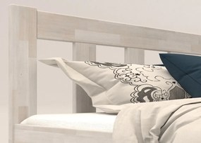 Posteľ s úložným priestorom Tema Box 180x200 cm, bielený buk