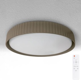 Brilagi - LED stmievateľné stropné svietidlo LUCIA LED/48W/230V pr. 41 cm taupe + diaľkové ovládanie