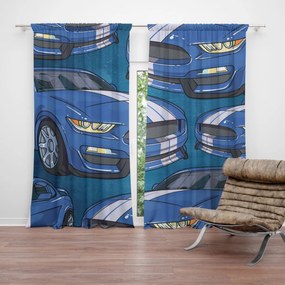 Sablio Záves Mustang Pattern: 2ks 140x250cm