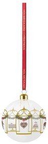 Sklenená ručne fúkaná vianočná ozdoba ø 8 cm Annual Christmas Bauble – Holmegaard