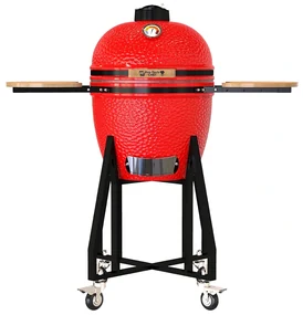 Gril Kamado Egg 18" keramický, priemer 38,3 cm, červený
