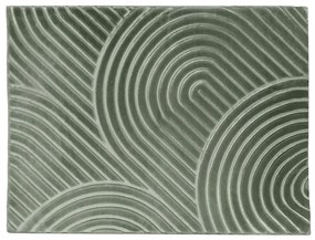 Koberec, zelená-sage, 75x100, LUVRE