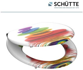 Schütte WC doska s pomalým spúšťaním (Farebné kamene)  (100335885)
