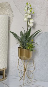 Stojan na květiny Farfy zlatý