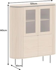 Komoda 47454 Atelier 120cm Natural Dub dyha  - Komfort-nábytok