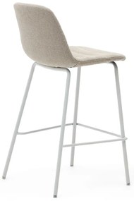 Béžové barové stoličky v súprave 2 ks 92,5 cm Zunilda – Kave Home