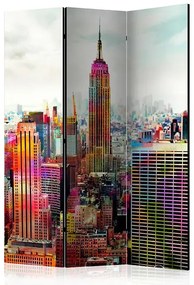 Paraván - Colors of New York City [Room Dividers]