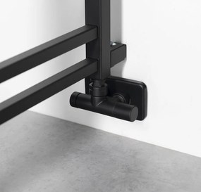 Sapho Sapho, METRO SPACE vykurovacie teleso 550x1430 mm, inštalácia v priestore, čierna mat, IR438B