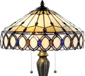 Stolní lampa Tiffany Butterfly