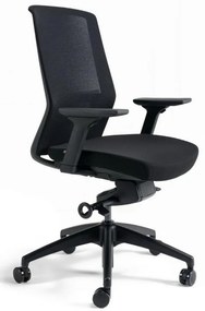BESTUHL Kancelárska stolička J17 BLACK BP čierna