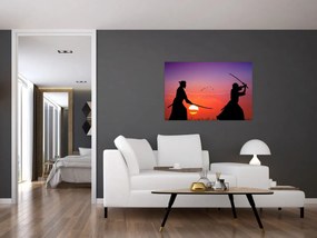 Obraz - Samuraji (90x60 cm)