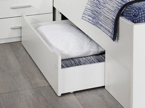 Posteľ Isotta 180x200 cm, biela