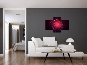 Moderný obraz abstrakcie (90x60 cm)