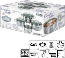 Sada riadu Comfort (7 dielov)