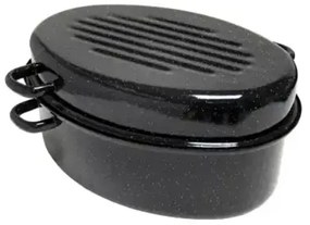 Pekáč dvojdielny 42cm/11l smaltovaný KLC