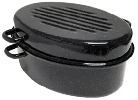 Pekáč dvojdielny 42cm/11l smaltovaný KLC