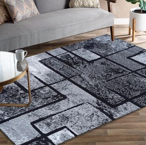 Kusový koberec HASTE Wall - šedý