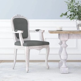 vidaXL Jedálenská stolička tmavosivá 62x59,5x100,5 cm látka