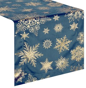 EUROFIRANY VIANOČNÝ BEHÚŇ NA STÔL JOY2 40X140 CM VZOROVANÝ