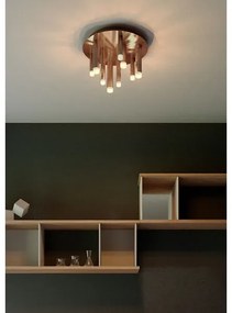 Redo 01-2040 - LED Stropné svietidlo MADISON 9xLED/4W/230V meď