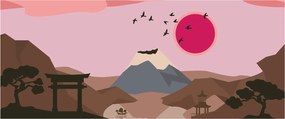 Obraz - Japonsko N⁰2 (120x50 cm)
