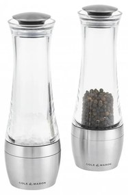 Cole&Mason Cole&Mason - Sada mlynčekov na soľ a korenie AMESBURY 2 ks 19 cm GG424
