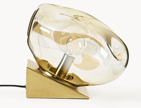 Malá stolová lampa zo skla Amora