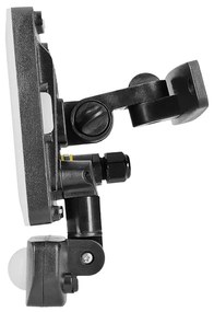 SOLIGHT LED reflektor Quick so sensorom, 20W, 1700lm, 4000K, IP65, čierny