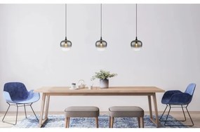 Globo 15548H - Luster na lanku MAXY 1xE27/40W/230V pr. 24 cm čierna